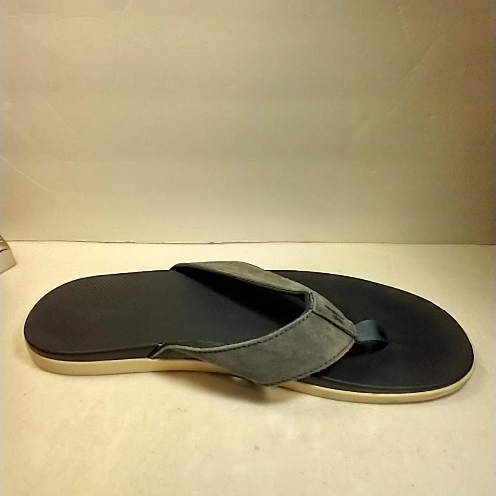 Johnnie-O Dockside Blue Flip Flops Sandals Men's sz 13M.